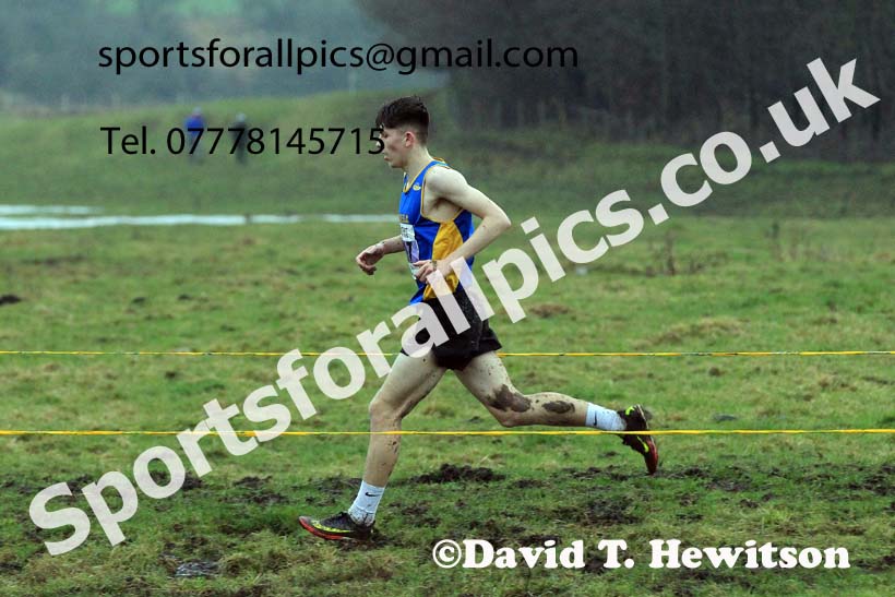 Mens under-17s 2022 North Eastern Harrier League, Thornley Farm, Peterlee, County Durham. Photo: David T. Hewitson/Sports for All Pics
